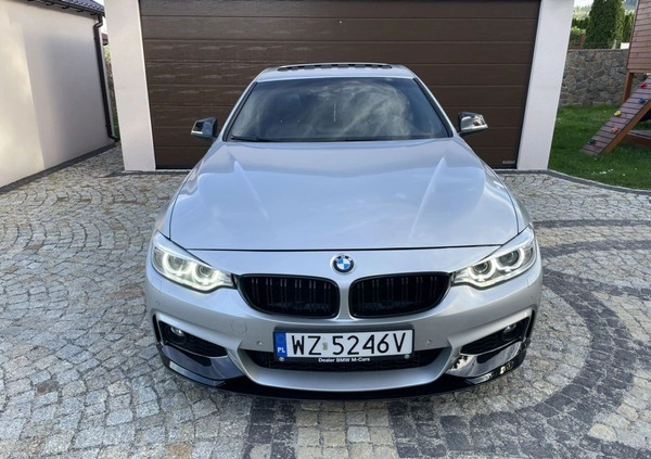 BMW Seria 4 cena 89500 przebieg: 164803, rok produkcji 2015 z Skała małe 704
